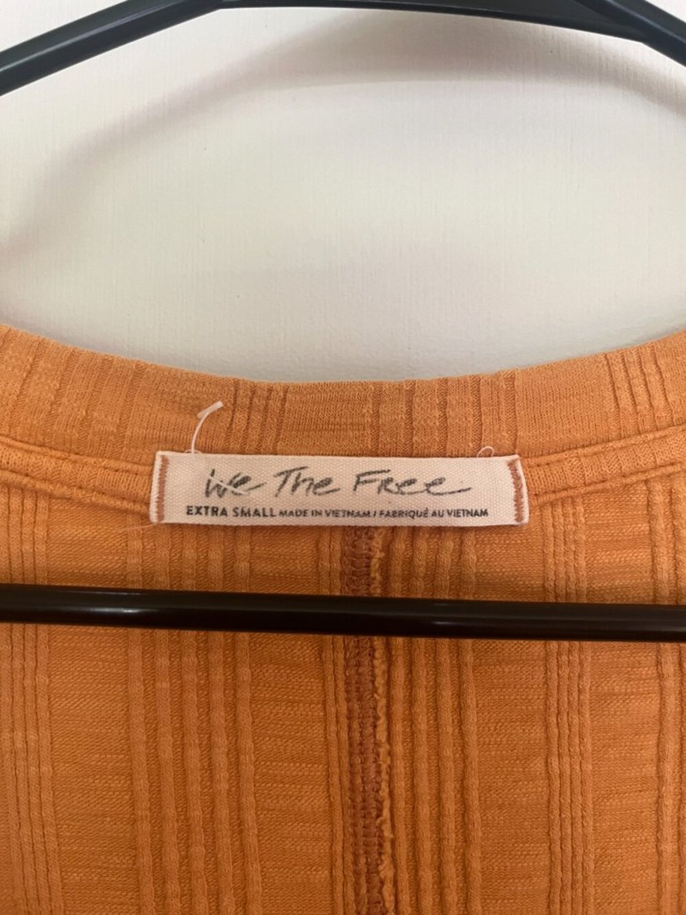 We The Fee Big Sur Long Sleeve Top Yellow Tie Dye Size Extra Small - Picture 3 of 5